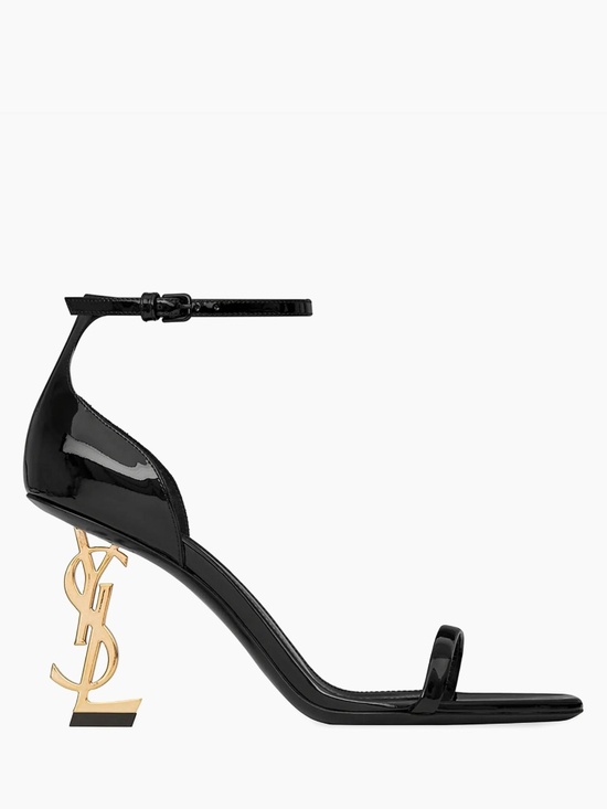 Saint Laurent Shoes - Saint Laurent Opyum Sandals in Patent Leather 3.3 inch heel